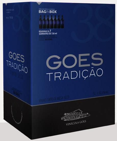 VINHO TINTO SECO BAG IN BOX COM 05 LITROS