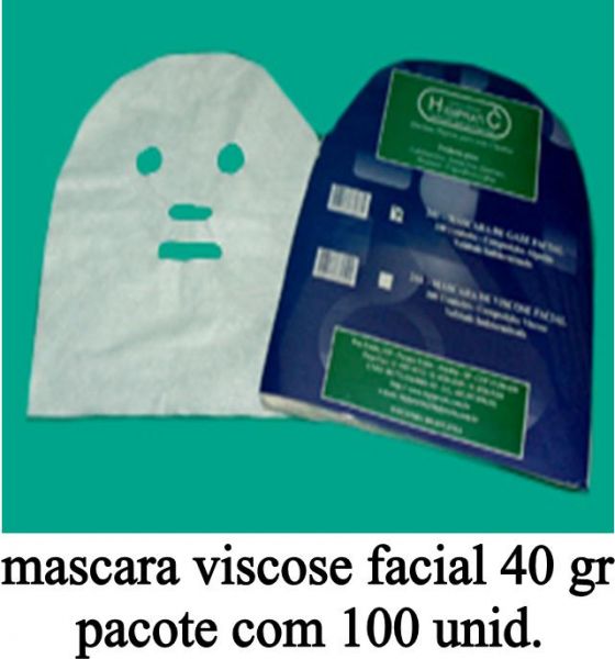 MASCARA VISCOSE FACIAL 40 GR PCT.C/100 PÇ