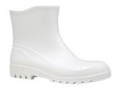 VZ - BOTA DE PLASTICO DE CANO CURTO BRANCA